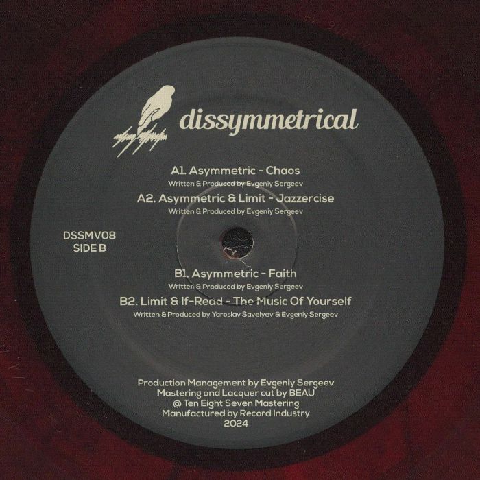 ASYMMETRIC/LIMIT/IF READ - Chaos vinyl sleeve