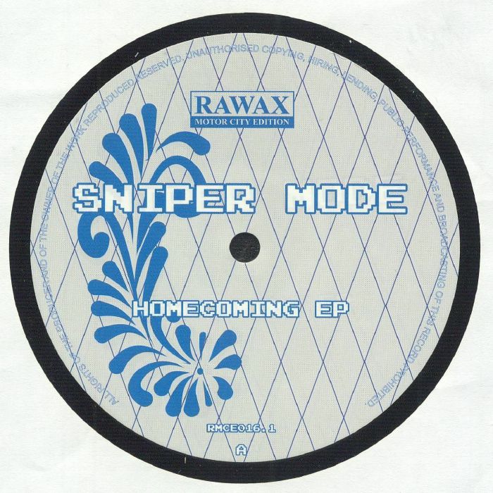 SNIPER MODE - Homecoming EP vinyl sleeve