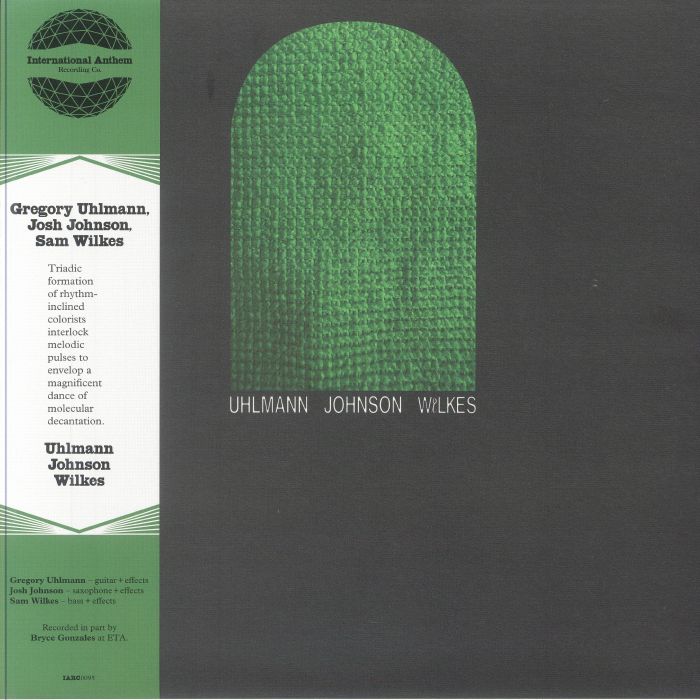 UHLMANN, Gregory/JOSH JOHNSON/SAM WILKES - Uhlmann Johnson Wilkes vinyl sleeve