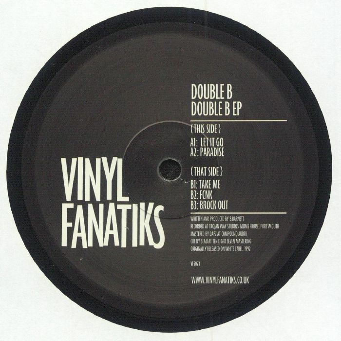 DOUBLE B - The Double B EP vinyl sleeve