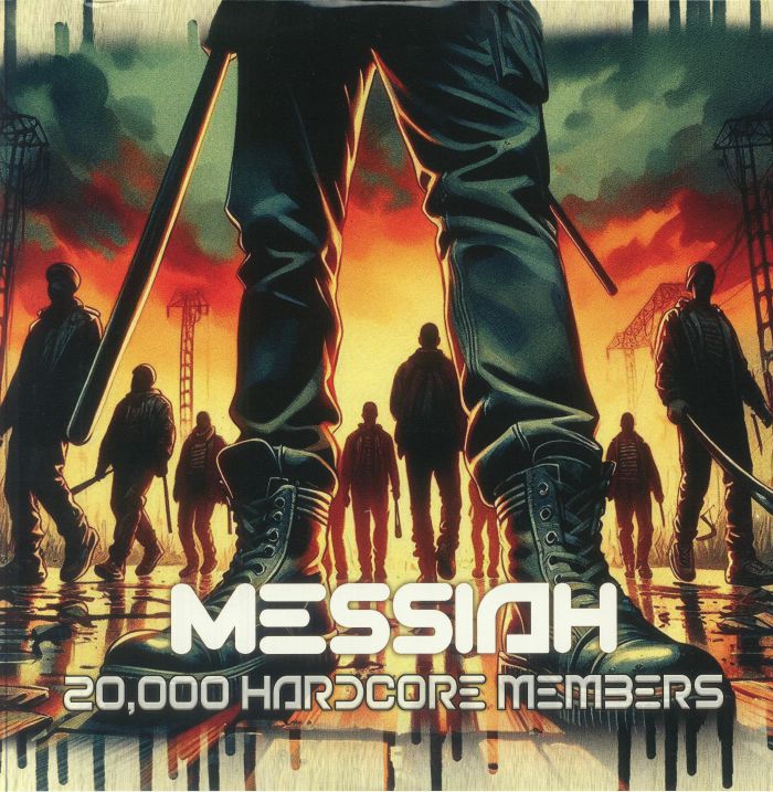 MESSIAH - 20 000 Hardcore Members EP vinyl sleeve