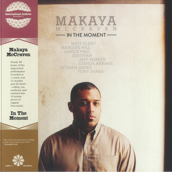 MCCRAVEN, Makaya - In The Moment (IA11 Edition) vinyl sleeve