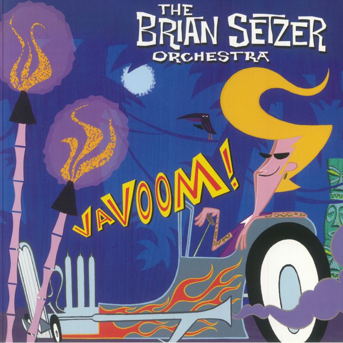 BRIAN SETZER ORCHESTRA, The - Vavoom! (reissue) vinyl sleeve