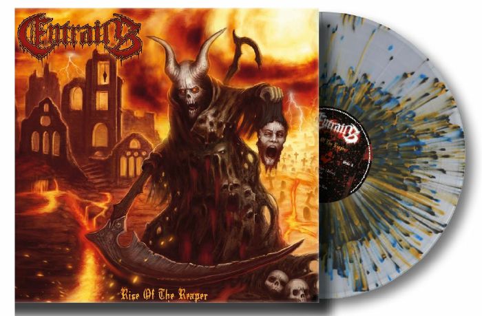 ENTRAILS - Rise Of The Reaper (reissue) vinyl sleeve