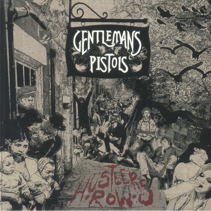 GENTLEMANS PISTOLS - Hustler's Row vinyl sleeve