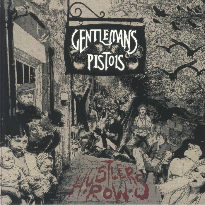 GENTLEMANS PISTOLS - Hustler's Row vinyl sleeve