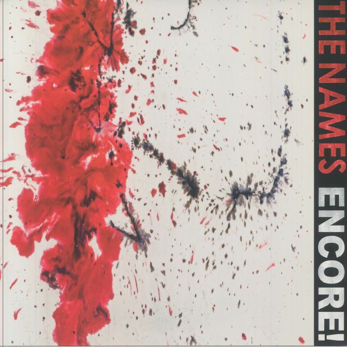 NAMES, The - Encore! vinyl sleeve