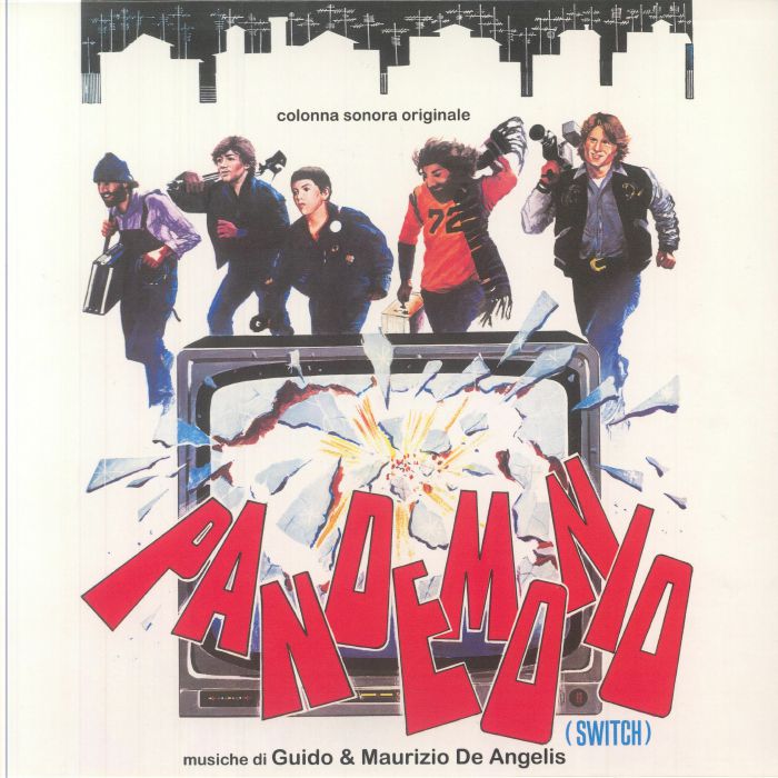 DE ANGELIS, Guido/MAURIZIO DE ANGELIS - Switch/Pandemonio (Soundtrack) vinyl sleeve