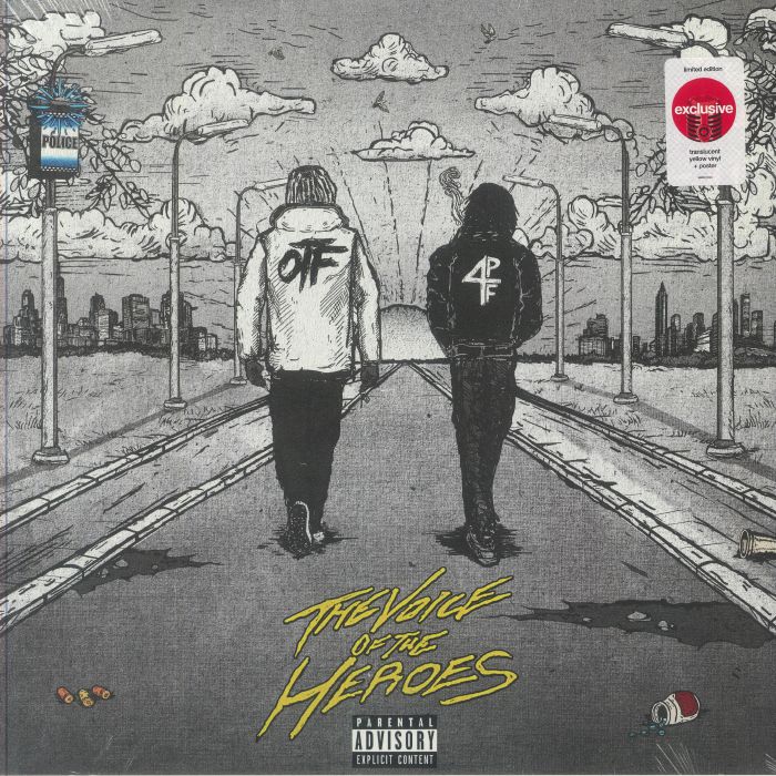 LIL BABY/LIL DURK - The Voice Of The Heroes vinyl sleeve