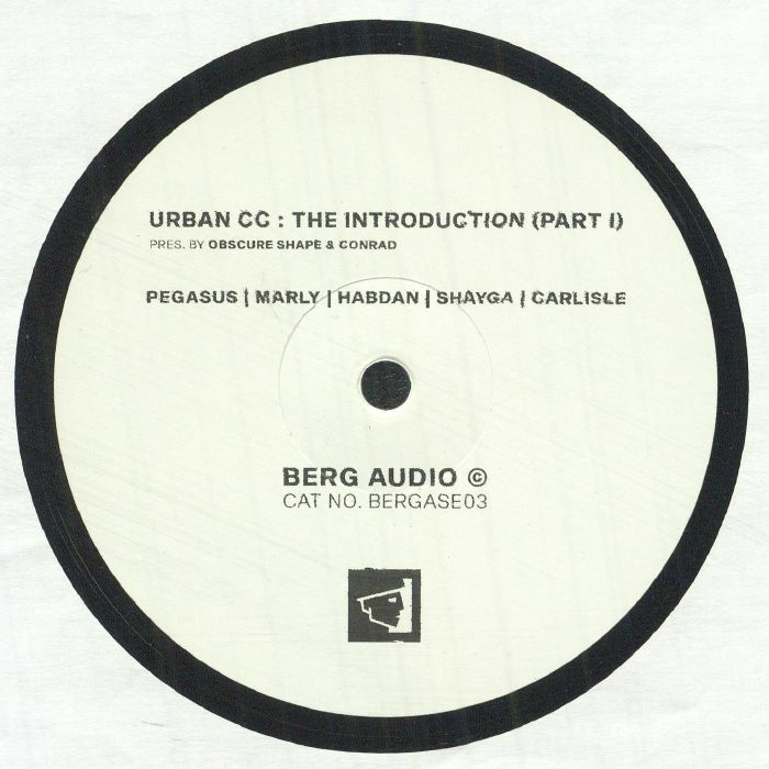 URBAN CC aka OBSCURE SHAPE/CONRAD - The Introduction Part I vinyl sleeve