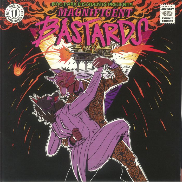 DOG PARK DISSIDENTS - Magnificent Bastards vinyl sleeve