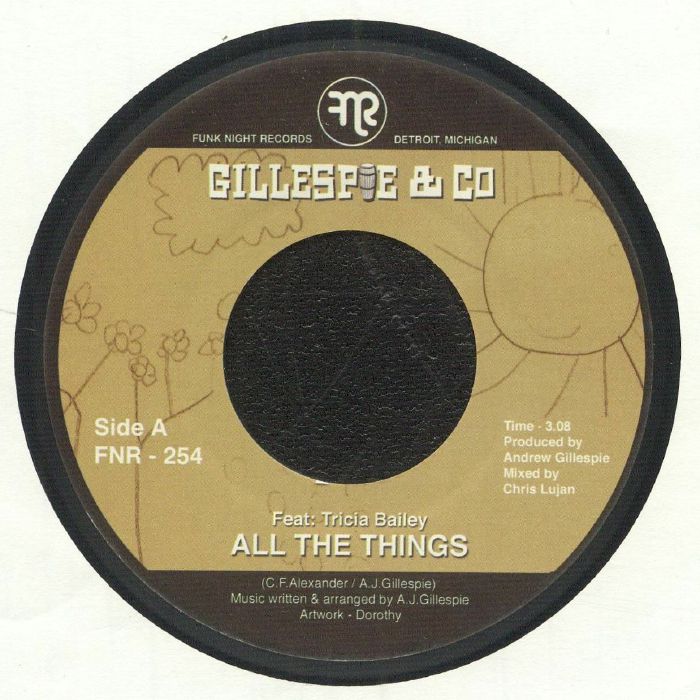 GILLESPIE & CO - All The Things vinyl sleeve