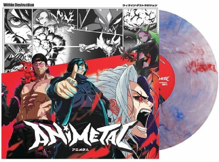 WITHIN DESTRUCTION - Animetal vinyl sleeve