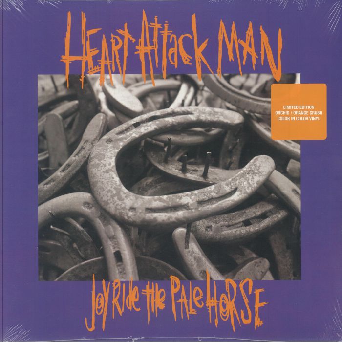 HEART ATTACK MAN - Joyride The Pale Horse vinyl sleeve