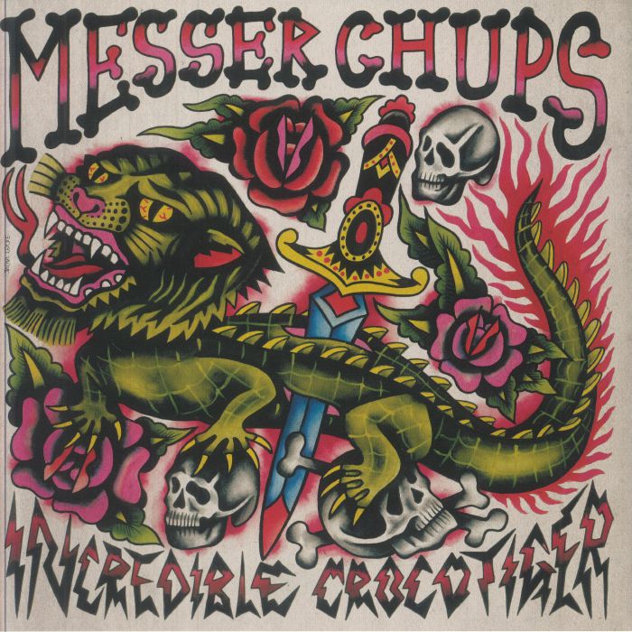 MESSER CHUPS - The Incredible Crocotiger (10 Years Of Terror! Edition) vinyl sleeve