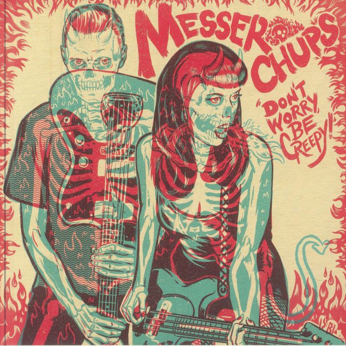 MESSER CHUPS - Don't Worry, Be Creepy vinyl sleeve