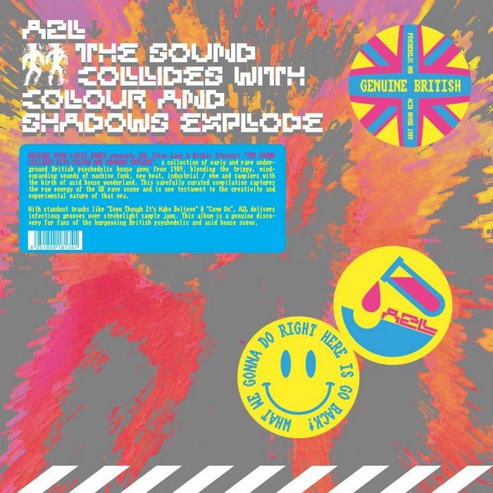 A2L - The Sound Collides With Colour & Shadows Explode vinyl sleeve