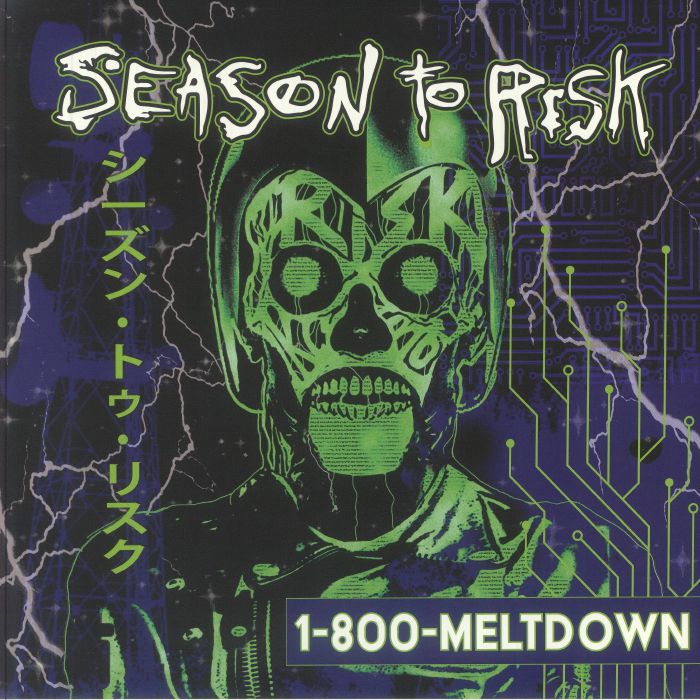 SEASON TO RISK - 1 800 Meltdown (Record Store Day RSD 2025) vinyl sleeve