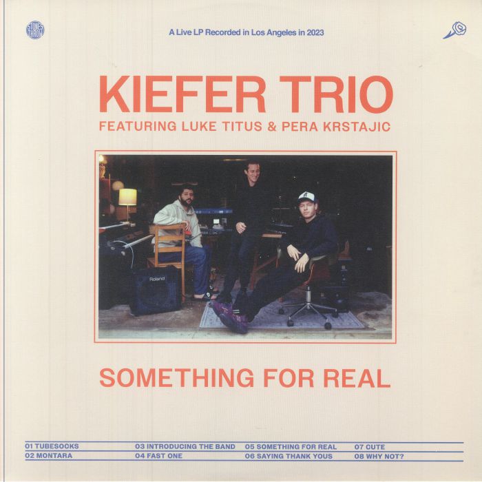 KIEFER TRIO - Something For Real vinyl sleeve