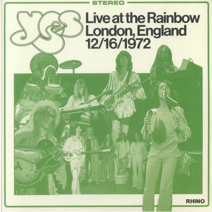YES - Live At The Rainbow London England 12/15/72 (Record Store Day RSD 2025) vinyl sleeve