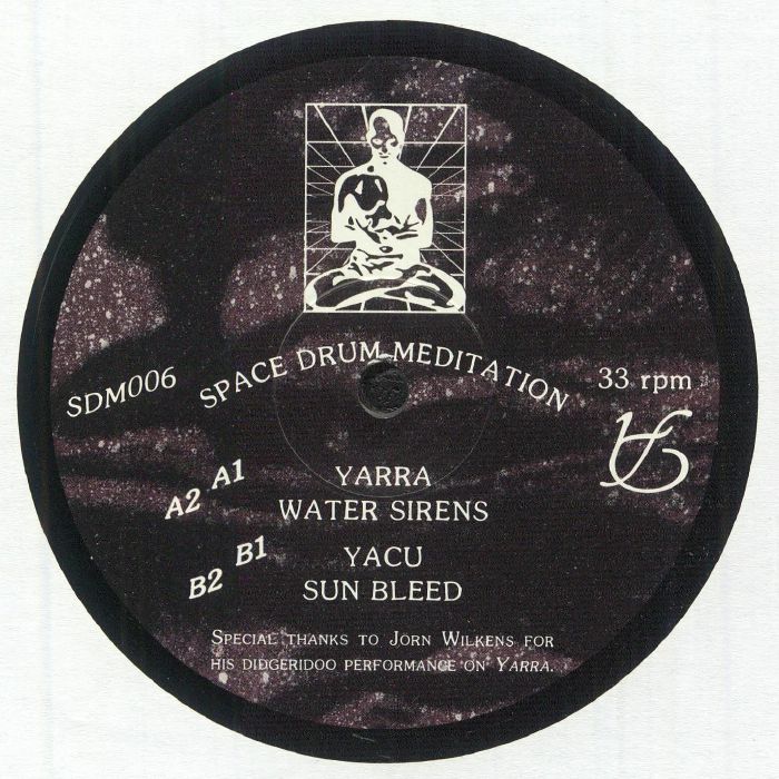 SPACE DRUM MEDITATION - SDM 006 vinyl sleeve