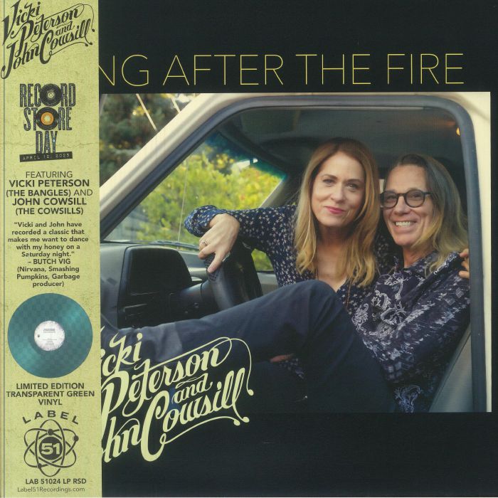 PETERSON, Vicki/JOHN COWSILL - Long After The Fire (Record Store Day RSD 2025) vinyl sleeve