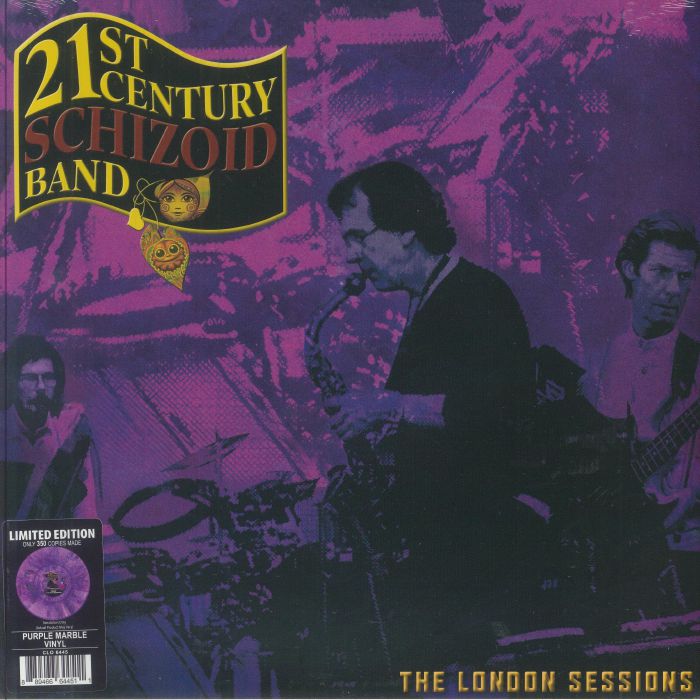 21ST CENTURY SCHIZOID BAND - The London Sessions vinyl sleeve