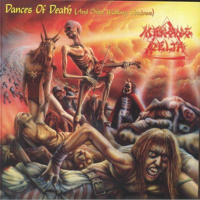 MEKONG DELTA - Dances Of Death (& Other Walking Shadows) (remastered) vinyl sleeve
