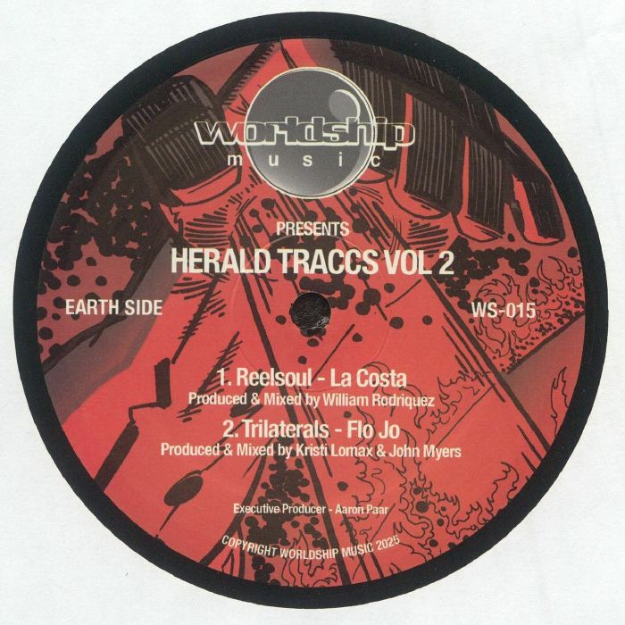 REELSOUL/TRILATERALS/TEFLON DONS/ROBERTA - Herald Traccs Vol 2 vinyl sleeve