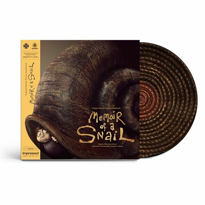 KATS CHERIN, Elena - Memoir Of A Snail (Soundtrack) vinyl sleeve