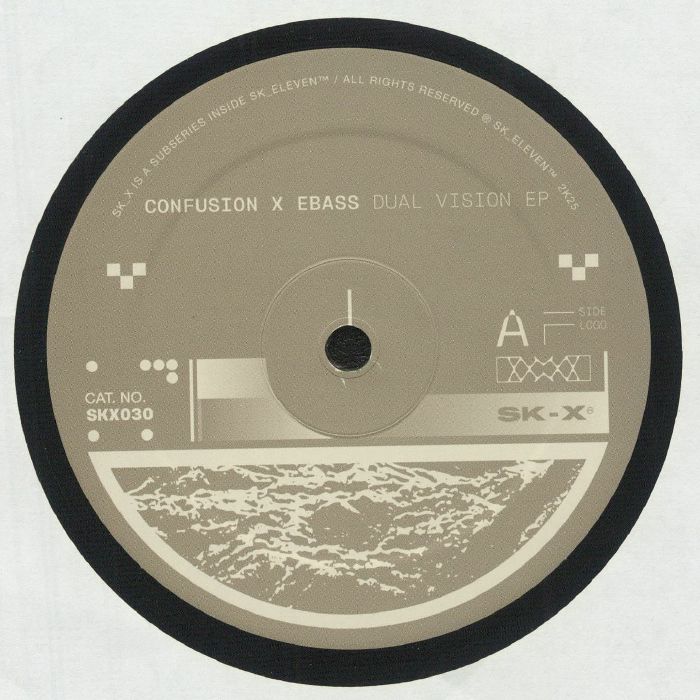 CONFUSION/EBASS - Dual Vision EP vinyl sleeve