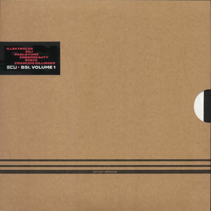 ILLEKTROLAB/ADJ/PABLO FUNK/ERRORBEAUTY/SYRTE/FRANCOIS DILLINGER - Bass Scene Investigation Vol 1 vinyl sleeve