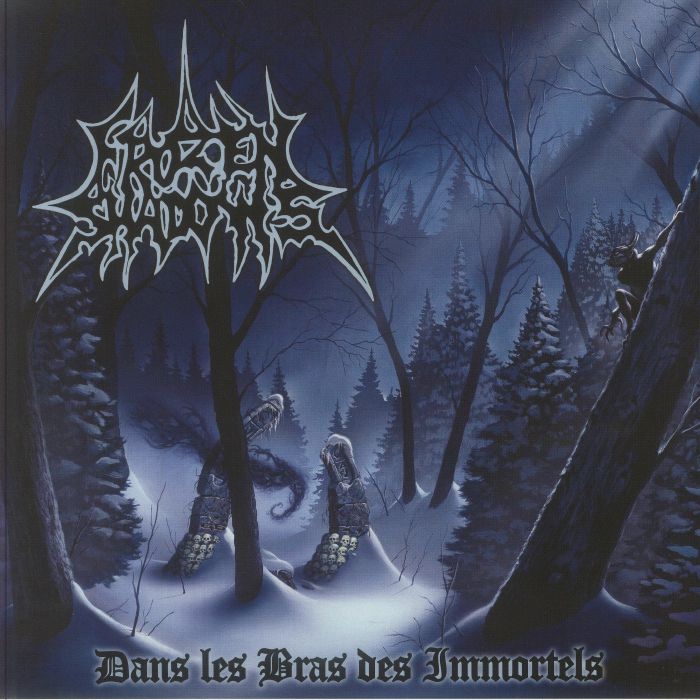 FROZEN SHADOWS - Dans Les Bras Des Immortels (reissue) vinyl sleeve