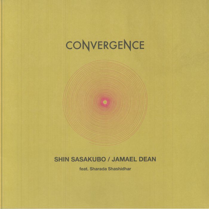 SASAKUBO, Shin/JAMAEL DEAN feat SHARADA SHASHIDHAR - Convergence vinyl sleeve