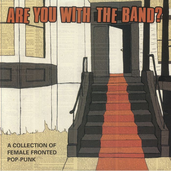 VARIOUS - Are You With The Band? A Collection Of Female Fronted Pop Punk vinyl sleeve
