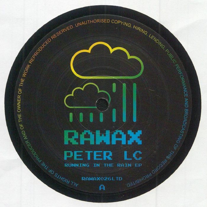 PETER LC - Running In The Rain EP vinyl sleeve