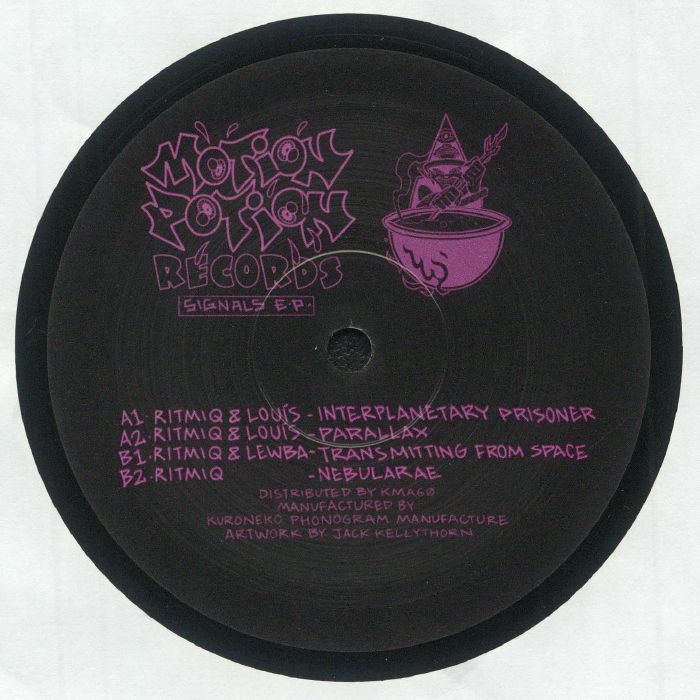 RITMIQ/LOUIS/LEWBA - Signals EP vinyl sleeve
