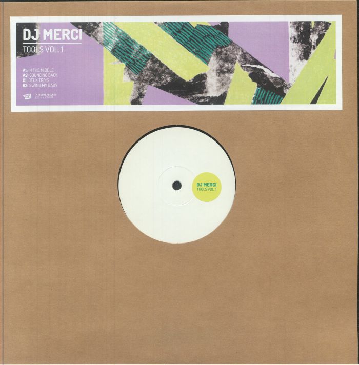 DJ MERCI - Tools Vol 1 vinyl sleeve