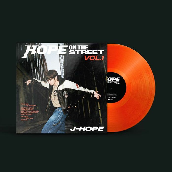 J HOPE - Hope On The Street Vol 1 vinyl sleeve