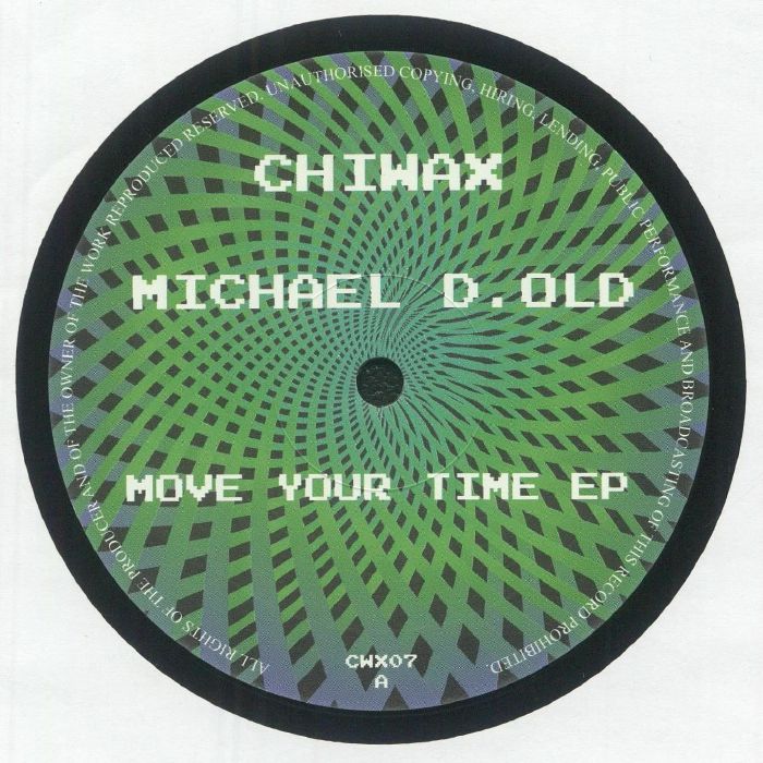 OLD, Michael D - Move Your Time EP vinyl sleeve