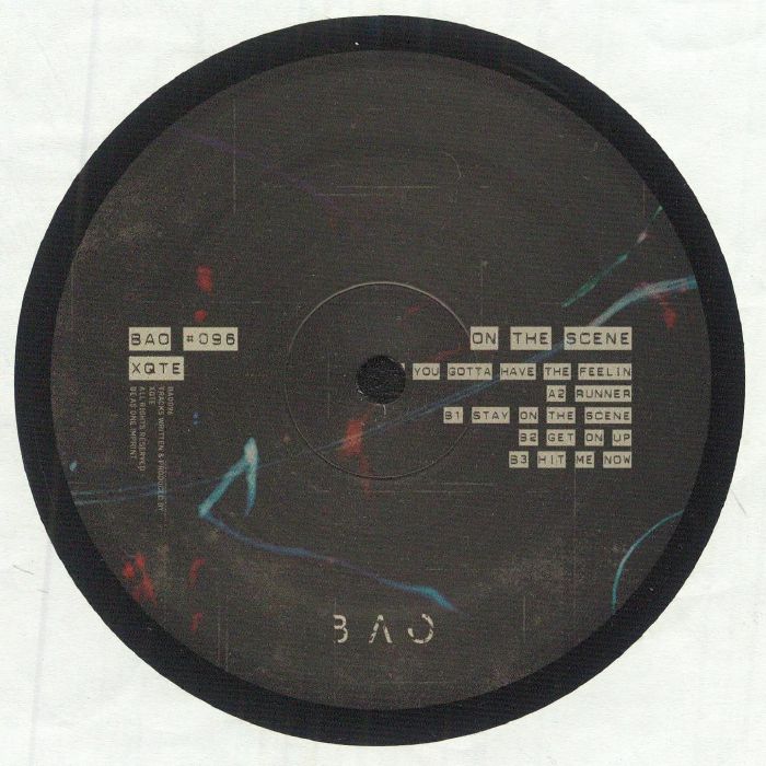 XQTE - On The Scene vinyl sleeve