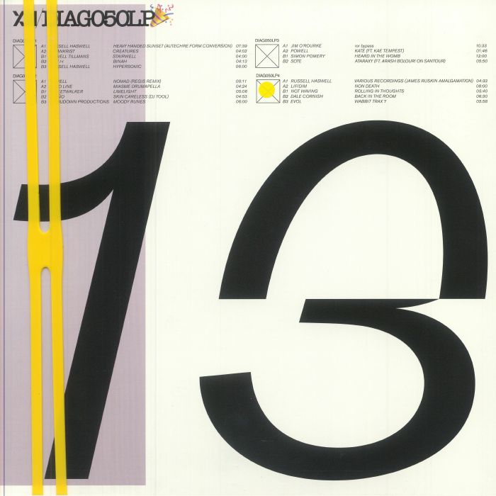 HASWELL, Russell/LFDM/NOT WAVING/DALE CORNISH/EVOL - 13: LP4 vinyl sleeve