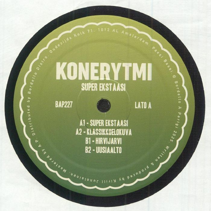 KONERYTMI - Super Ekstaasi vinyl sleeve