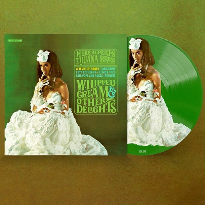 HERB ALPERT'S TIJUANA BRASS - Whipped Cream & Other Delights (60th Anniversary Edition) (remastered) vinyl sleeve