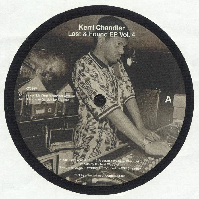 CHANDLER, Kerri - Lost & Found EP Vol 4 vinyl sleeve