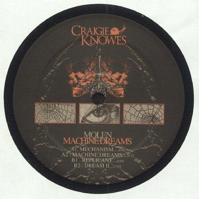 MOLEN - Machine Dreams EP vinyl sleeve