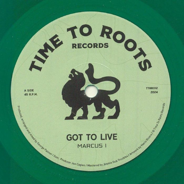 MARCUS I/DUB WIZARDS BAND - Got To Live vinyl sleeve