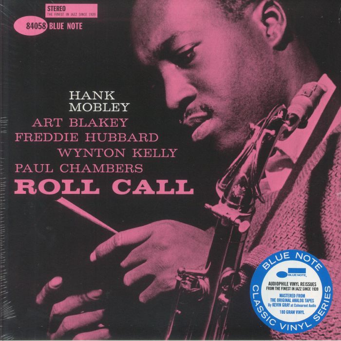 MOBLEY, Hank - Roll Call (Classic Vinyl Series) vinyl sleeve