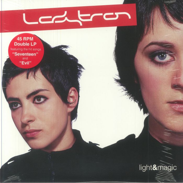 LADYTRON - Light & Magic (reissue) vinyl sleeve