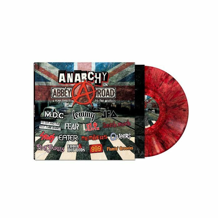 VARIOUS - Anarchy On Abbey Road: A Punk Tribute To The Beatles vinyl sleeve